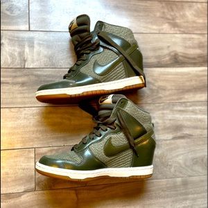 Nike Dunk Ski Hi wedge shoes